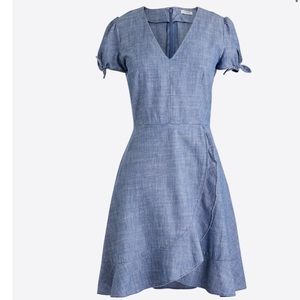 JCrew Cotton Denim Look Dress NWT